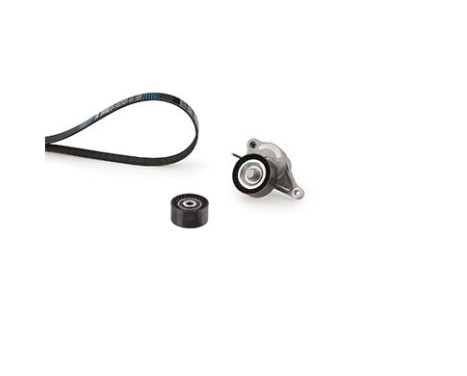 Jeu de courroies trapézoïdales à nervures Micro-V® Kit K027PK1675 Gates