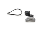 Jeu de courroies trapézoïdales à nervures Micro-V® Kit K027PK1760 Gates