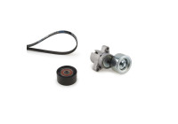 Jeu de courroies trapézoïdales à nervures Micro-V® Kit K028PK1225 Gates