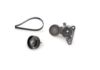 Jeu de courroies trapézoïdales à nervures Micro-V® Kit K036PK1685 Gates