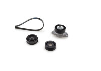 Jeu de courroies trapézoïdales à nervures Micro-V® Kit K036PK2390 Gates