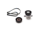 Jeu de courroies trapézoïdales à nervures Micro-V® Kit K045PK1545 Gates