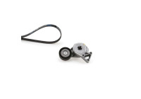 Jeu de courroies trapézoïdales à nervures Micro-V® Kit K046PK1043 Gates