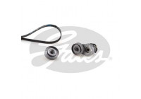 Jeu de courroies trapézoïdales à nervures Micro-V® Kit K046PK1613 Gates