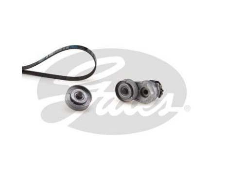 Jeu de courroies trapézoïdales à nervures Micro-V® Kit K046PK1613 Gates