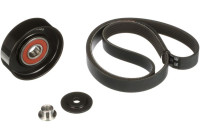 Jeu de courroies trapézoïdales à nervures Micro-V® Kit K046PK1730 Gates