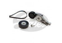 Jeu de courroies trapézoïdales à nervures Micro-V® Kit K056PK1590 Gates