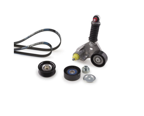 Jeu de courroies trapézoïdales à nervures Micro-V® Kit K056PK1640 Gates