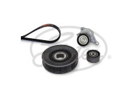 Jeu de courroies trapézoïdales à nervures Micro-V® Kit K057PK1973 Gates