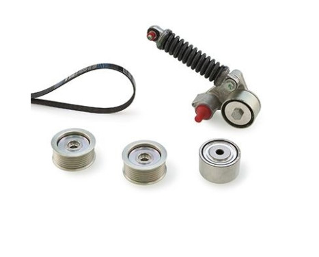 Jeu de courroies trapézoïdales à nervures Micro-V® Kit K057PK1988 Gates