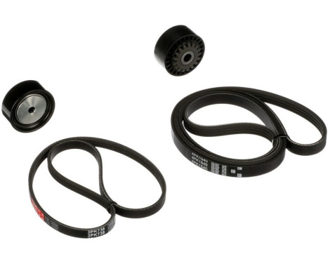 Jeu de courroies trapézoïdales à nervures Micro-V® Kit K063PK738 Gates