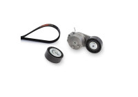 Jeu de courroies trapézoïdales à nervures Micro-V® Kit K065PK1153 Gates