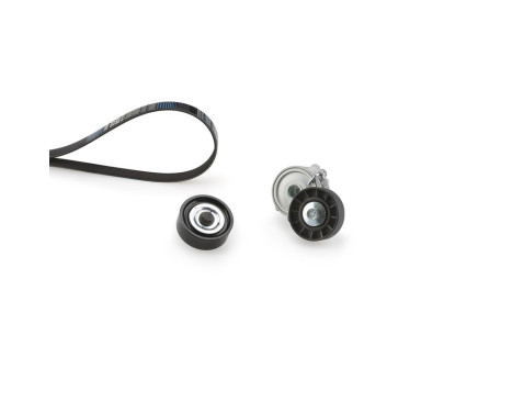 Jeu de courroies trapézoïdales à nervures Micro-V® Kit K066PK1735 Gates