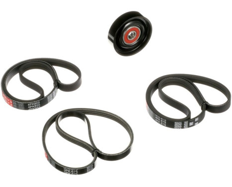 Jeu de courroies trapézoïdales à nervures Micro-V® Kit K074PK878 Gates
