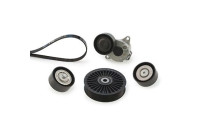 Jeu de courroies trapézoïdales à nervures Micro-V® Kit K076PK2153 Gates