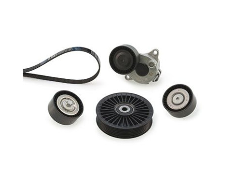 Jeu de courroies trapézoïdales à nervures Micro-V® Kit K076PK2153 Gates