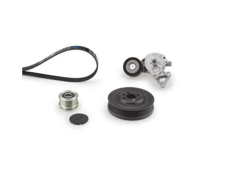 Jeu de courroies trapézoïdales à nervures Micro-V® Kit K086DPK1195 Gates