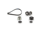 Jeu de courroies trapézoïdales à nervures Micro-V® Kit K086PK1613 Gates