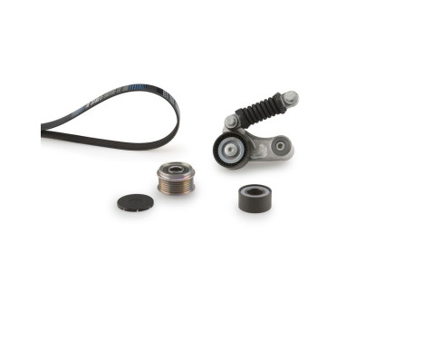 Jeu de courroies trapézoïdales à nervures Micro-V® Kit K096PK1640 Gates