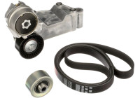 Jeu de courroies trapézoïdales à nervures Micro-V® Kit K096PK1745 Gates
