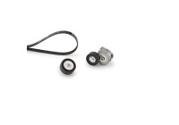 Jeu de courroies trapézoïdales à nervures Micro-V® Kit K116PK1053 Gates