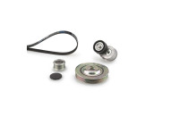 Jeu de courroies trapézoïdales à nervures Micro-V® Kit K116PK1218 Gates