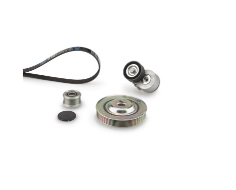 Jeu de courroies trapézoïdales à nervures Micro-V® Kit K116PK1218 Gates
