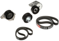 Jeu de courroies trapézoïdales à nervures Micro-V® Kit K116PK1540 Gates