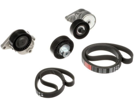 Jeu de courroies trapézoïdales à nervures Micro-V® Kit K116PK1540 Gates