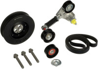 Jeu de courroies trapézoïdales à nervures Micro-V® Kit K116PK1640 Gates