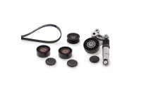 Jeu de courroies trapézoïdales à nervures Micro-V® Kit K116PK2490 Gates