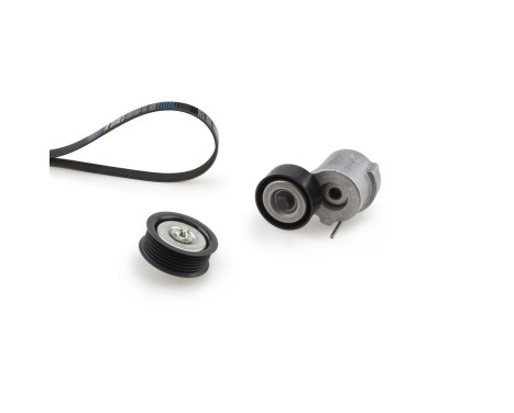 Jeu de courroies trapézoïdales à nervures Micro-V® Kit K126PK1053 Gates