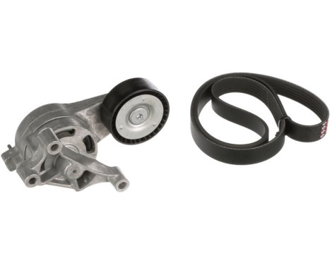 Jeu de courroies trapézoïdales à nervures Micro-V® Kit K146PK1053 Gates