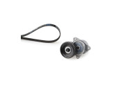 Jeu de courroies trapézoïdales à nervures Micro-V® Kit K156PK2245 Gates