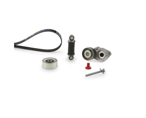 Jeu de courroies trapézoïdales à nervures Micro-V® Kit K186PK1600 Gates