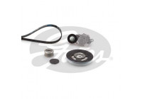 Jeu de courroies trapézoïdales à nervures Micro-V® Kit K196PK975 Gates
