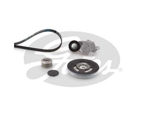 Jeu de courroies trapézoïdales à nervures Micro-V® Kit K196PK975 Gates
