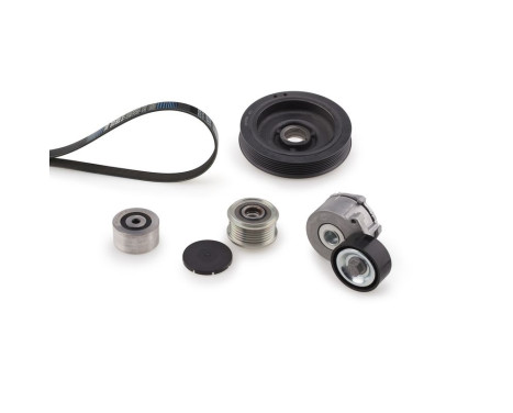 Jeu de courroies trapézoïdales à nervures Micro-V® Kit K246PK1153 Gates