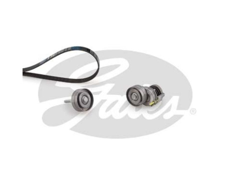 Jeu de courroies trapézoïdales à nervures Micro-V® Kit K266PK1700 Gates