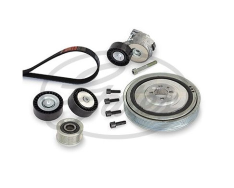 Jeu de courroies trapézoïdales à nervures Micro-V® Kit K336PK1708 Gates
