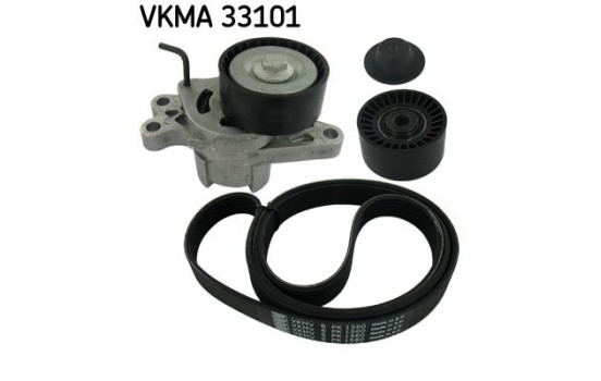 Jeu de courroies trapézoïdales à nervures, Image 2