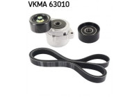 Jeu de courroies trapézoïdales à nervures