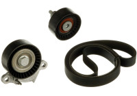 Jeu de courroies trapézoïdales poly-V K016PK1178 Gates