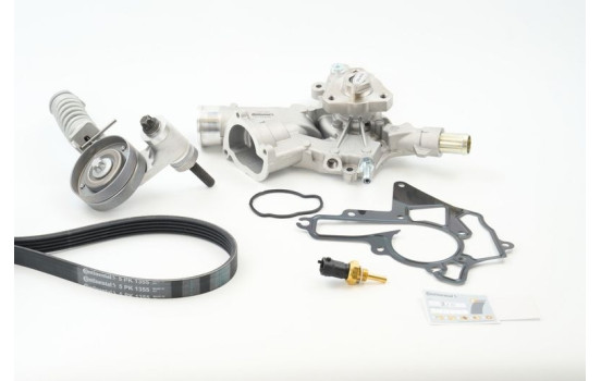 Kit multi-courroies + pompe à eau 5PK1355WP2 Contitech, Image 3