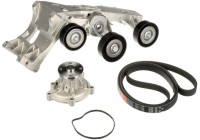 Pompe à eau+Jeu de courroie trapézoïdale à nervures Micro-V® Kit KP25PK1765 Gates