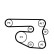 Pompe à eau + jeu de courroies trapézoïdales multiples 6PK1870WP1 Contitech, Vignette 3