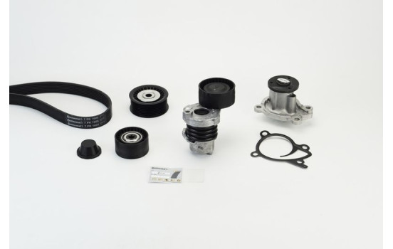Pompe à eau + kit de courroies trapézoïdales multiples 7PK1605WP1 Contitech, Image 3