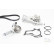 Pompe à eau + kit multi courroie trapézoïdale 5PK1334WP1 Contitech, Vignette 2