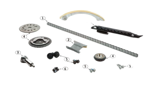Kit de distribution par chaîne