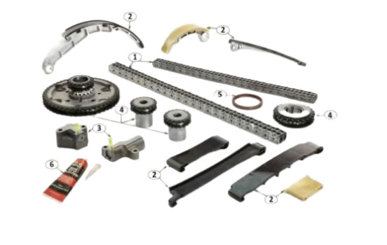 Kit de distribution par chaîne